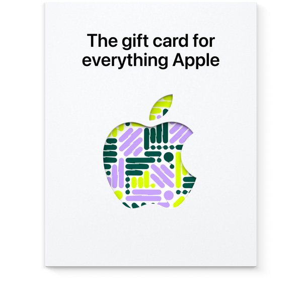 Apple Gift Card - App Store, iTunes, iPhone, iPad, AirPods, MacBook, accessories and more (eGift)