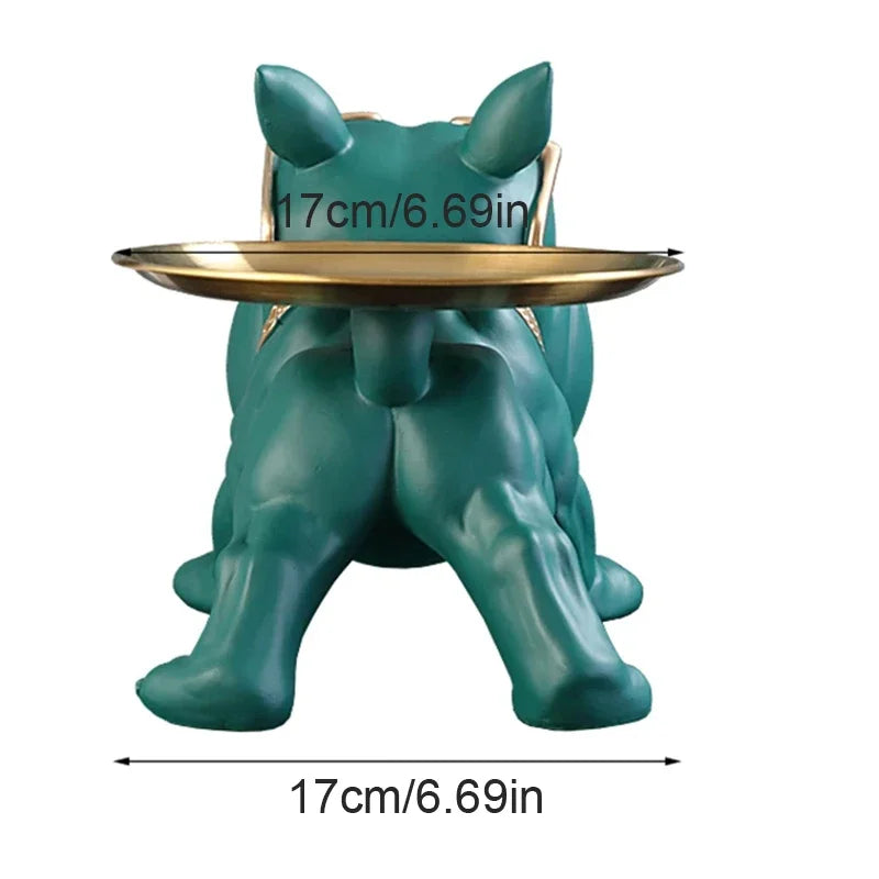 Bulldog Statue