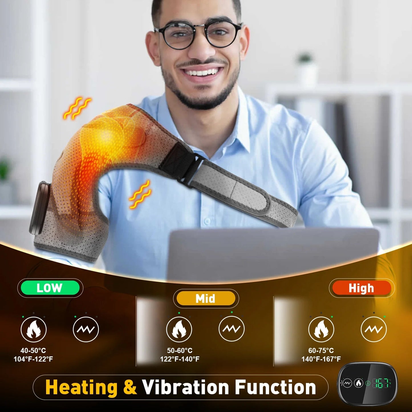 Heating Shoulder Brace Wrap